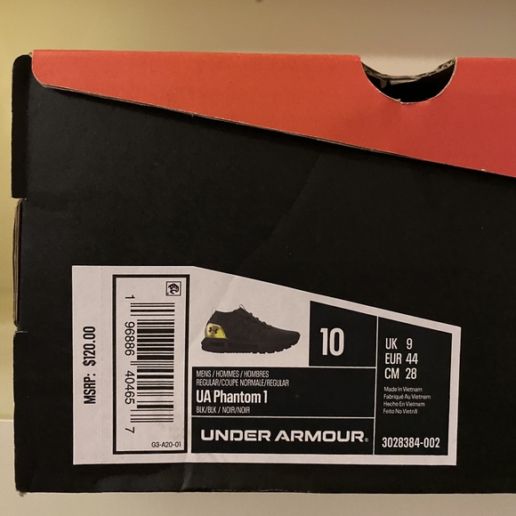 UNDER ARMOUR | Men's Phantom 1 Sneakers | Size 10 - Picture 6 of 12